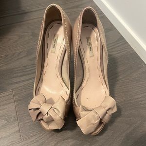 Miu Miu Champagne Pumps